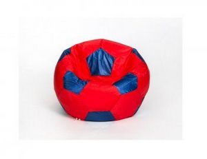 Кресло-мешок Мяч малый красно-синее в Челябинске - cheliabinsk.ok-mebel.com | фото 1
