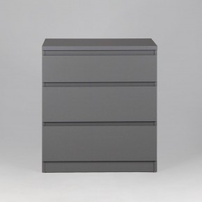 2.03.02.060.4 КАСТОР комод 3 ящика RU серый в Челябинске - cheliabinsk.ok-mebel.com | фото 2