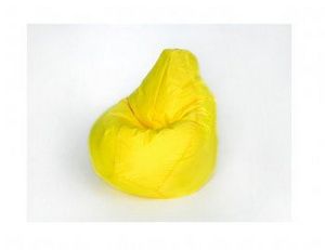 Кресло-мешок Груша большое желтое в Челябинске - cheliabinsk.ok-mebel.com | фото 1