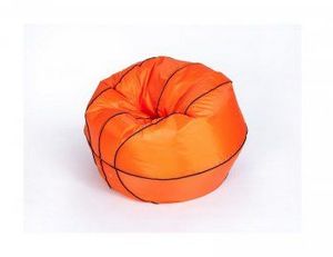 Кресло-мешок Баскетбольный мяч малый оранжево-черное в Челябинске - cheliabinsk.ok-mebel.com | фото 3