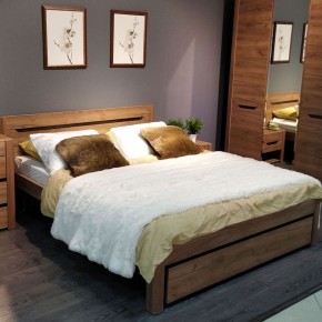АФИНА А3 Кровать 1600 (крафт) в Челябинске - cheliabinsk.ok-mebel.com | фото 4