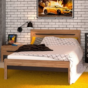 АФИНА А3г Кровать 1800 (крафт) в Челябинске - cheliabinsk.ok-mebel.com | фото 2