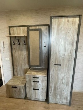 АМЕЛИ Прихожая (Дуб Юкон/Бетон темный) в Челябинске - cheliabinsk.ok-mebel.com | фото 2