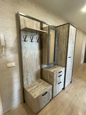 АМЕЛИ Прихожая (Дуб Юкон/Бетон темный) в Челябинске - cheliabinsk.ok-mebel.com | фото 4