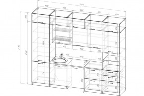 АНТИКА Кухонный гарнитур Экстра 5 (3000 мм) в Челябинске - cheliabinsk.ok-mebel.com | фото 2