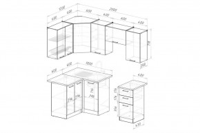 АСАЯ Кухонный гарнитур Оптима 5 (1200*2000 мм) в Челябинске - cheliabinsk.ok-mebel.com | фото 2