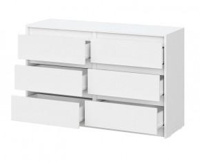 АЙДЕН КМ06-1200 Комод 6 ящиков (белый) в Челябинске - cheliabinsk.ok-mebel.com | фото 2