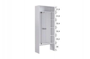 БАСКО Прихожая К11 (кашемир) в Челябинске - cheliabinsk.ok-mebel.com | фото 6