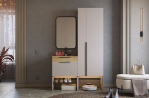 БАСКО Прихожая К8 (кашемир) в Челябинске - cheliabinsk.ok-mebel.com | фото