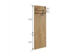 БОДРУМ Прихожая (модульная) дуб крафт золотой в Челябинске - cheliabinsk.ok-mebel.com | фото 2