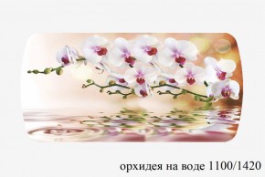 БОСТОН - 3 Стол раздвижной Орхидея на воде 1100/1420 опоры Триумф в Челябинске - cheliabinsk.ok-mebel.com | фото 3