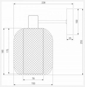 Бра Eurosvet Voile 30192/1 золото в Челябинске - cheliabinsk.ok-mebel.com | фото 4