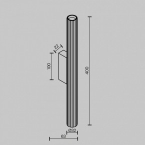 Бра Maytoni Calipso C082WL-12W2.7K-B в Челябинске - cheliabinsk.ok-mebel.com | фото 4