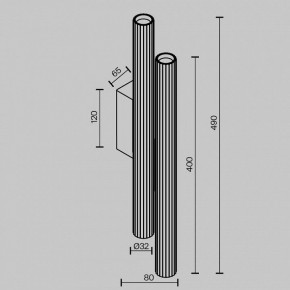 Бра Maytoni Calipso C082WL-24W2.7K-B в Челябинске - cheliabinsk.ok-mebel.com | фото 5