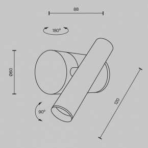 Бра Maytoni Utility MOD433WL-L3B3K1 в Челябинске - cheliabinsk.ok-mebel.com | фото 5