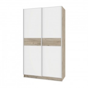 БРАУН Б655 Шкаф-купе (дуб серый/белый) в Челябинске - cheliabinsk.ok-mebel.com | фото
