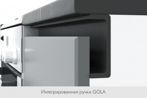 БЬЯНКА Кухонный гарнитур 1,6 белый/лиственница охотская/смоки софт в Челябинске - cheliabinsk.ok-mebel.com | фото 3