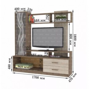 ДАРЬЯ Гостиная (Крафт серый/Крафт белый) в Челябинске - cheliabinsk.ok-mebel.com | фото 8
