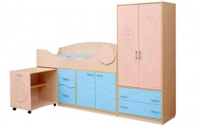 Набор мебели для детской Юниор -12.2 (700*1860) МДФ матовый в Челябинске - cheliabinsk.ok-mebel.com | фото 1
