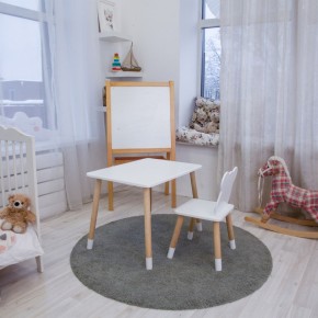 Детский комплект стол и стул «Мишка» Rolti Baby (белый/береза, массив березы/мдф) в Челябинске - cheliabinsk.ok-mebel.com | фото 4
