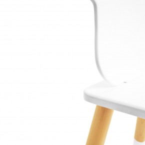 Детский комплект стол и стул «Облачко» Rolti Baby (белый/береза, массив березы/мдф) в Челябинске - cheliabinsk.ok-mebel.com | фото 2