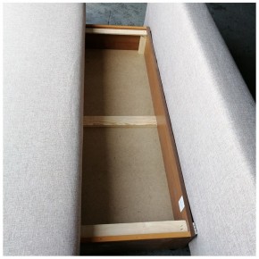 Диван-кровать Комфорт без подлокотников BALTIC AZURE (2 подушки) в Челябинске - cheliabinsk.ok-mebel.com | фото 6