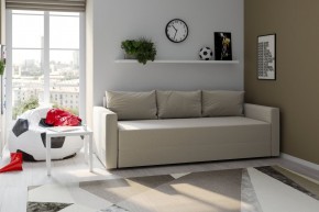 Диван-кровать Вало светло-серый, ткань рогожка в Челябинске - cheliabinsk.ok-mebel.com | фото 2