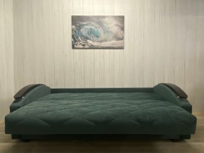 Диван Престиж-16 (НПБ+МДФ) велюр Sensey bottle green в Челябинске - cheliabinsk.ok-mebel.com | фото 3