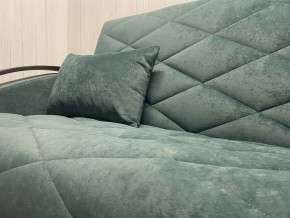 Диван Престиж-16 (НПБ+МДФ) велюр Sensey bottle green в Челябинске - cheliabinsk.ok-mebel.com | фото 6