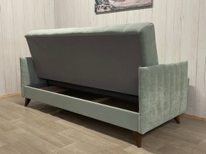 Диван Престиж-3 (НПБ) велюр Sensey mist green в Челябинске - cheliabinsk.ok-mebel.com | фото 4