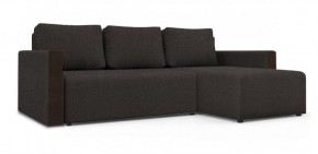 Диван угловой Алиса 3 Bahama GRAFIT - Teos Dark Brown в Челябинске - cheliabinsk.ok-mebel.com | фото