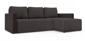 Диван угловой Алиса 3 Vital PEBBLE - Teos Dark Brown в Челябинске - cheliabinsk.ok-mebel.com | фото