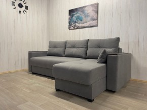 Диван угловой Комфорт-3 (НПБ+МДФ) велюр Galaxy Lite 26 в Челябинске - cheliabinsk.ok-mebel.com | фото 2