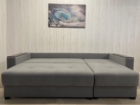 Диван угловой Комфорт-3 (НПБ+МДФ) велюр Galaxy Lite 26 в Челябинске - cheliabinsk.ok-mebel.com | фото 4