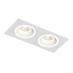 DK2062-WH Встраиваемый светильник, IP 20, до 15 Вт, GU10, LED, белый, алюминий в Челябинске - cheliabinsk.ok-mebel.com | фото