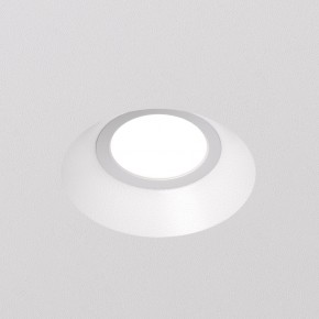 DK2081-WH Встраиваемый точечный светильник для натяжных ПВХ потолков INVIZ, IP 20, до 9 Вт, GU10, LED, белый, ABS-пластик в Челябинске - cheliabinsk.ok-mebel.com | фото