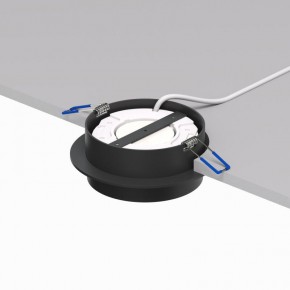 DK2090-BK Встраиваемый светильник FLAT, IP 20, до 15 Вт, GX53, LED, черный, алюминий в Челябинске - cheliabinsk.ok-mebel.com | фото 4