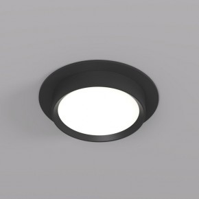 DK2090-BK Встраиваемый светильник FLAT, IP 20, до 15 Вт, GX53, LED, черный, алюминий в Челябинске - cheliabinsk.ok-mebel.com | фото
