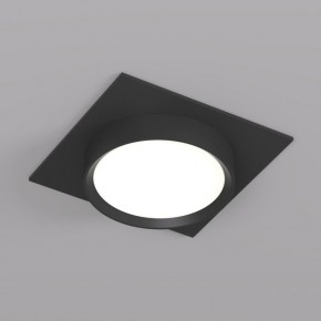 DK2091-BK Встраиваемый светильник FLAT, IP 20, до 15 Вт, GX53, LED, черный, алюминий в Челябинске - cheliabinsk.ok-mebel.com | фото