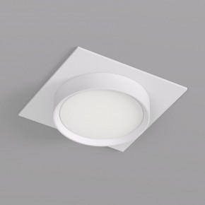 DK2091-WH Встраиваемый светильник FLAT, IP 20, до 15 Вт, GX53, LED, белый, алюминий в Челябинске - cheliabinsk.ok-mebel.com | фото 2