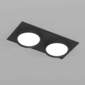 DK2092-BK Встраиваемый светильник FLAT, IP 20, до 15 Вт, GX53, LED, черный, алюминий в Челябинске - cheliabinsk.ok-mebel.com | фото 4