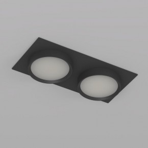 DK2092-BK Встраиваемый светильник FLAT, IP 20, до 15 Вт, GX53, LED, черный, алюминий в Челябинске - cheliabinsk.ok-mebel.com | фото 5