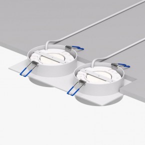 DK2092-WH Встраиваемый светильник FLAT, IP 20, до 15 Вт, GX53, LED, белый, алюминий в Челябинске - cheliabinsk.ok-mebel.com | фото 4