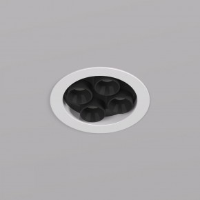 DK2510-WB Встраиваемый светильник SPACE со светодиодом d65 220V 8W 38° 4000К IP20 белый/черный алюминий в Челябинске - cheliabinsk.ok-mebel.com | фото 2