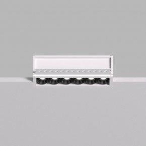 DK2531-WB Встраиваемый светильник SPACE со светодиодом под шпатлевку L126mm 220V 10W 38° 4000К IP20 белый/черный алюминий в Челябинске - cheliabinsk.ok-mebel.com | фото 3