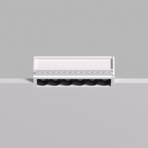 DK2531-WB Встраиваемый светильник SPACE со светодиодом под шпатлевку L126mm 220V 10W 38° 4000К IP20 белый/черный алюминий в Челябинске - cheliabinsk.ok-mebel.com | фото 4