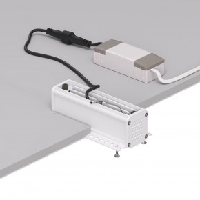 DK2531-WB Встраиваемый светильник SPACE со светодиодом под шпатлевку L126mm 220V 10W 38° 4000К IP20 белый/черный алюминий в Челябинске - cheliabinsk.ok-mebel.com | фото 5