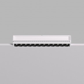 DK2532-WB Встраиваемый светильник SPACE со светодиодом под шпатлевку L240mm 220V 20W 38° 4000К IP20 белый/черный алюминий в Челябинске - cheliabinsk.ok-mebel.com | фото 3