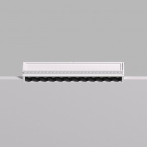 DK2532-WB Встраиваемый светильник SPACE со светодиодом под шпатлевку L240mm 220V 20W 38° 4000К IP20 белый/черный алюминий в Челябинске - cheliabinsk.ok-mebel.com | фото 4