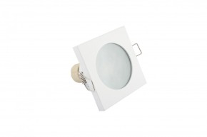 DK3014-WH Встраиваемый светильник влагозащ., IP 44, 50 Вт, GU10, белый, алюминий в Челябинске - cheliabinsk.ok-mebel.com | фото 4